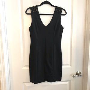 GUC LBD Embellished Black Dress